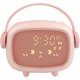 thumbnail image 2 of Children's Sunrise Analogue Digital Alarm Clock, Time Angel LED Bedroom Alarm Clock with Wake Up Light - Light Pink, 2 of 4