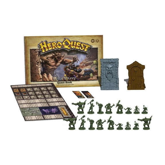 Avalon Hill HeroQuest Kellar's Keep Expansion, Ages 14 and Up 2-5 Players, Requires HeroQuest Game System to Play