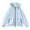 Light Blue, variant on Gytharion Mens Waterproof Hooded Jackets Lightweight Casual Full Zip Windbreaker Coat with Pockets Fashion Solid Long Sleeve Punching Jackets for Outdoor Hiking Travel