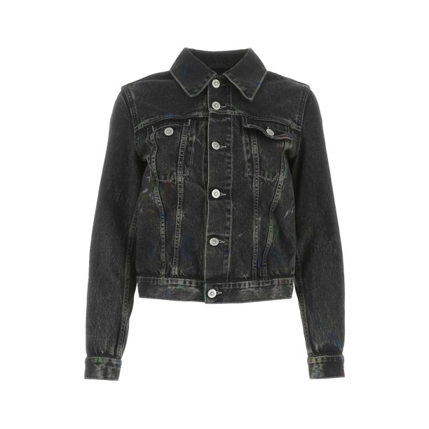 MAISON MARGIELA Black Denim Jacket - Walmart.com