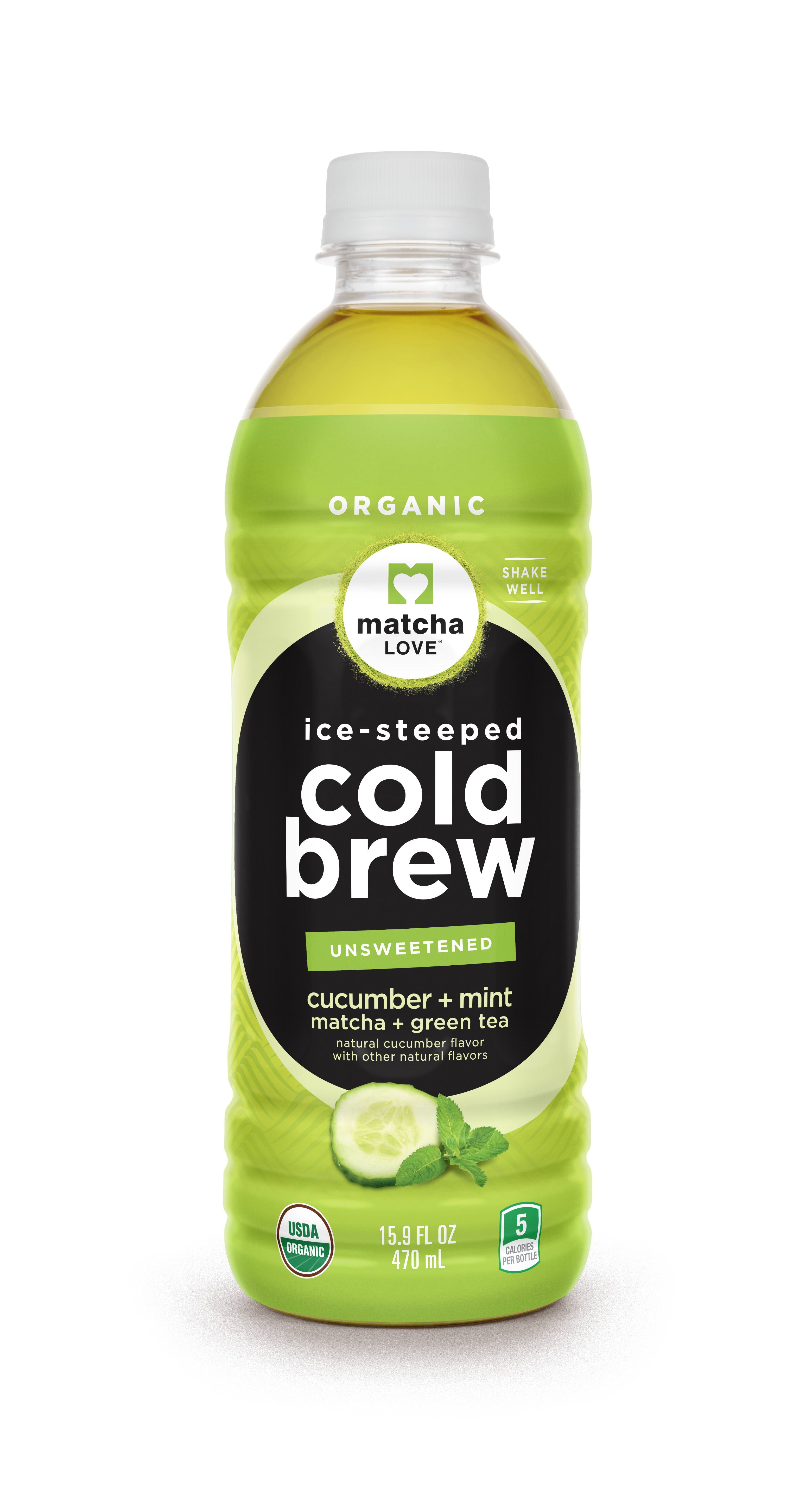Matcha Love Cold BrewUnsweetened Organic Cucumber Mint Matcha Green Tea