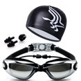 thumbnail image 2 of Juego De Gafas De Natación Gafas De Natación Ajustables Antivaho Con Gorro De Natación Eigraketly BA000696-01, 2 of 5