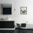 thumbnail image 2 of Stupell Industries Botanical Bath Phrase Typography Painting Black Floater Framed Art Print Wall Art, 17 x 21, 2 of 9