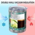 thumbnail image 2 of 12oz Tumblers Green Christmas Baking Pattern Vacuum Insulated Stainless Steel Travel Tumbler Cups Mug with Lid and Straw for Beer,Coffee,Beverages with Cleaning Brush for Cold & Hot Drinks, 2 of 5