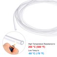 thumbnail image 4 of Tubo de silicona Uxcell 1/25" ID x 1/8" OD Tubo de goma de silicona flexible 3 pies Manguera de agua de alta temperatura aire transparente, 4 of 7