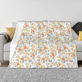 thumbnail image 1 of Fotbe Floral1 Manta de Franela con Estampado, Manta Ultrasuave para Cama, Sofá, Auto, Hipoalergénica y Antibolitas-40"x30", 1 of 6