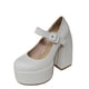 thumbnail image 2 of Sentido de las mujeres del banquete personal Hebilla Boca baja Grueso Tacón alto Grueso con zapatos individuales Wmkox8yii hfjk3869, 2 of 9