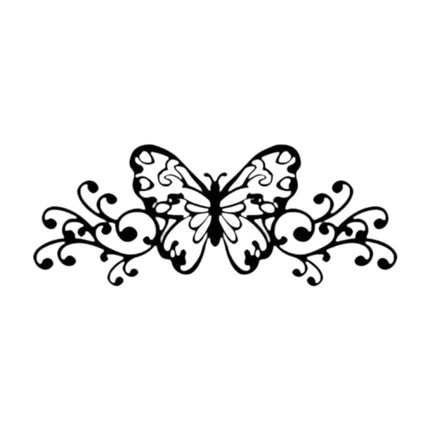 Decoración de mariposas, aspecto colgante, mariposa 3D, decoración bohemia para el hogar, decoración de pared para dormitorio, baño y sala de estar.