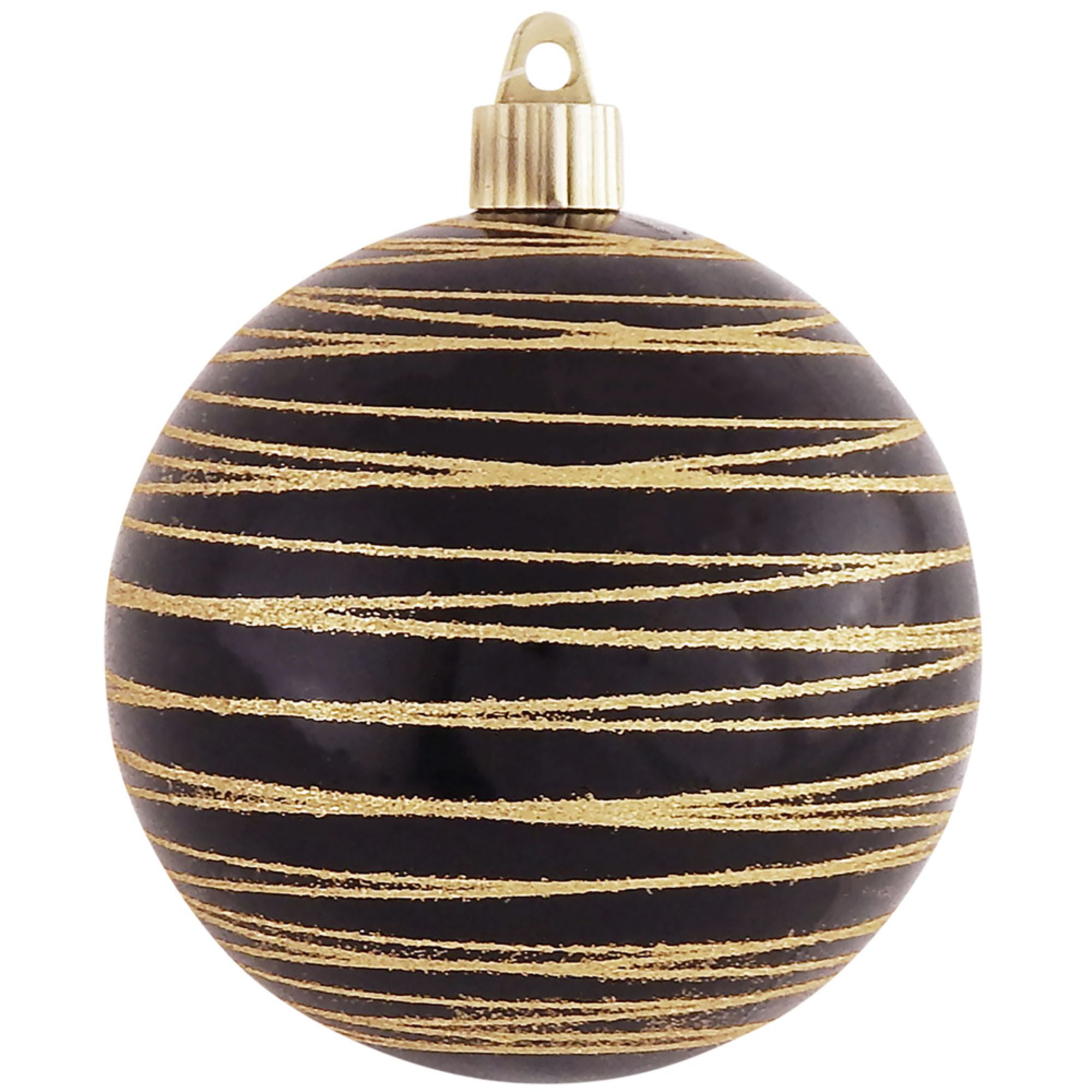 Simple Black Gold Ornaments 