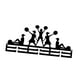 thumbnail image 4 of Expositor de medallas, estante para trofeos, soporte para gimnasio en casa, organizador para correr, plancha, fácil de usar. Animadoras, 4 of 9