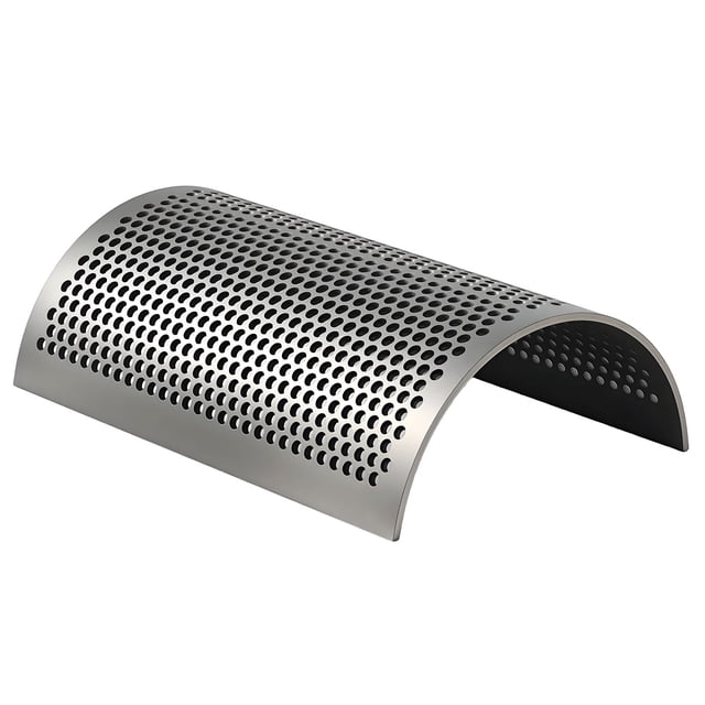 VEVOR Screen Mesh for Plastic Shredder, High-Quality Steel Durable Mesh, 0.315 in/8 mm High-Precision Aperture Screen, Compatible with Model 400 Plastic Grinder