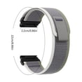 thumbnail image 3 of Elainilye Nylon Woven Smart Watch Replacement Band, Quick Release Buckle Strap for Cycling Hiking, Durable Wristband with Adjustable Closure for Fitness Tracking, 3 of 6