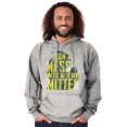 thumbnail image 5 of Don't Mess With the Mitten Michigan Hoodie Sweatshirt Women Men Brisco Brands L, 5 of 6