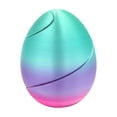 thumbnail image 1 of D Plastic Easter Egg 2 Inch Printed Colorful Fillable Toy For Easter Egg Hunt Party Holiday Filler, 1 of 6
