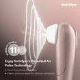 thumbnail image 2 of Satisfyer Number One - Air-Pulse Clitoris Stimulator - Non-Contact Clitoral Sucking Pressure-Wave Technology, Waterproof (Rose Gold), 2 of 6