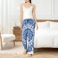 thumbnail image 2 of Fotbe Blue Watercolor Women's Pajama Pants,Sleepwear Pants,Pj Bottoms Drawstring And Pockets-XX-Large, 2 of 7
