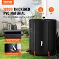 thumbnail image 2 of VEVOR Collapsible Rain Barrel, 100 Gallon/380 L Portable Water Tank, PVC Rainwater Collection Barrel with Spigots and Overflow Kit, Water Barrel for Garden Water Catcher, 2 of 9