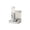 Gray, variant on No Drip Hamster Water Bottle, 2 in 1 Automatic Hamster Water Dispenser & Food Bowl, Freestanding Small Animal Water Bottle Cage Accessories for Dwarf Hamster, Gerbil, Rat, Mice
