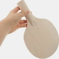thumbnail image 2 of MRLESS 6-Pack Sports Table Tennis Paddles Blank Wooden Rackets for DIY Projects Unpainted with Grips for Crafting and Table Tennis Games, 2 of 9