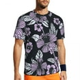 thumbnail image 2 of T Shirt For Men Retro Flower Print Sports T-Shirt Summer Pretty Floral Vintage Popular Tee Shirt For, 2 of 7
