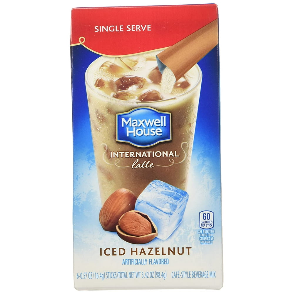 Maxwell House International Cafe Iced Latte CafeStyle Beverage Mix