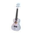 thumbnail image 4 of Ukelele de madera para principiantes, instrumento de ukelele, instrumento musical de madera, azul, 4 of 9