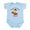 Sky Blue, variant on CafePress - Future Cowboy Infant Bodysuit - Baby Light Bodysuit, Size Newborn - 24 Months