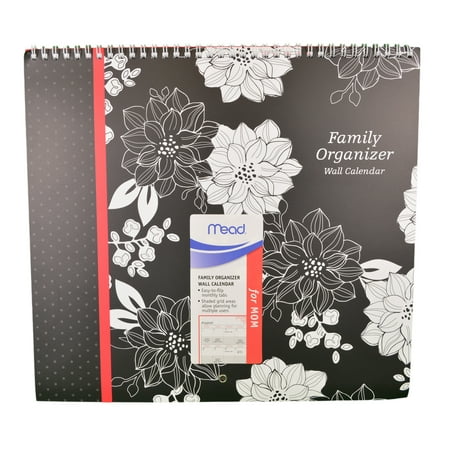 Mead Family Special Event Organizer Oversized Wall Calendar Planner
