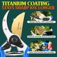 thumbnail image 2 of Haus & Garten ClassicPRO 8.5" Premium Titanium Bypass Pruners - Use as Garden Shears Pruning Shears for Gardening, Hand Pruners, Handheld Garden Clippers, Scissor Clipper Tool 102, 2 of 3