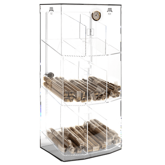 Humidor Supreme Acrylic Cigar Display, 9 Bin