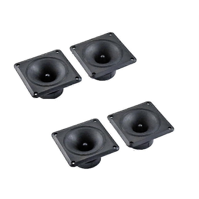 4PCS 4 Inch 110x110mm Square Horn Tweeter Stage Speaker Piezoelectric Ceramic High Power Speaker Ac