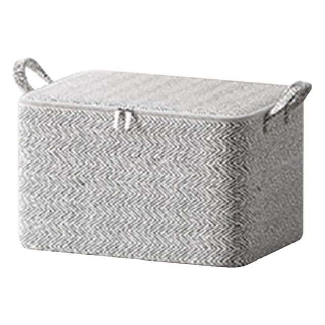 Cqxid Storage Bags Portable Non Woven Zipper Storage Bag Clothes Storage Foldable Closet Organizer Storage Containers With Durable Carry Handles Wardrobe Sorting Storage Box
