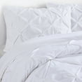 thumbnail image 4 of Better Homes and Gardens White Cotton Pintuck 3-Piece Comforter Set, King, 4 of 7