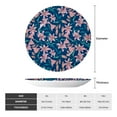 thumbnail image 2 of Salouo Lilies Flowers Pattern Bone China Decorative Plate,Holiday Decor Decorative Ceramic Plates with Stand Elegant Home DéCor for Hallway/Living Room/Bedroom-7in, 2 of 6