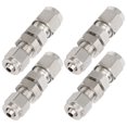 thumbnail image 2 of 2024 4Pcs Ferrule Compression Fitting 2?Touch Straight Bulkhead Connector 304 Stainless SteelФ6x4, 2 of 5