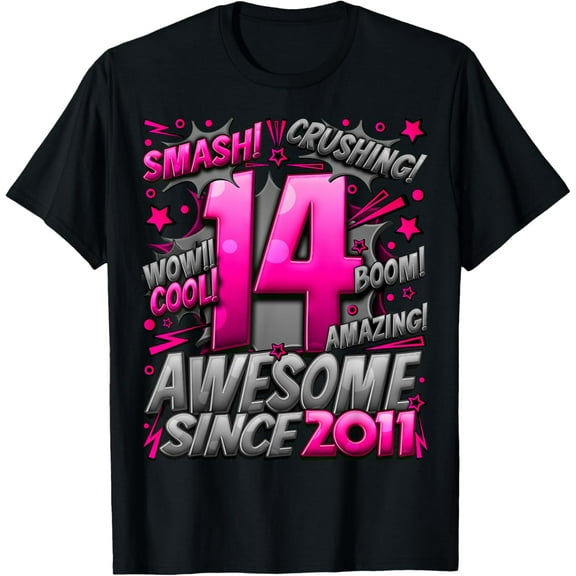 14 Year Old Gifts Girls 14th Birthday Girl 14 Year Old Girl T-Shirt
