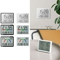 thumbnail image 2 of Digital Wall Clock Large Display, Date & Temperature Humidity Sensing Perfect for Home and Office Use Operated, 2 of 9