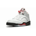 thumbnail image 4 of Jordan MENS Air Jordan 5 Retro "Fire Red Silver Tongue 2020" DA1911 102 from Stadium Goods, 4 of 6