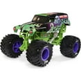 thumbnail image 4 of Monster Jam Official Grave Digger Monster Truck - Grave Digger Collector 1:24 Scale Die-Cast Vehicle - Chrome Rims and BKT Tread Tires For Use In All Playsets- Collectible For Fans & Birthday Parties, 4 of 6