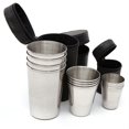 thumbnail image 4 of 1 Set of Camping Metal Cups Multi-function Wine Cups Convenient Drink Cups Outdoor Accessory, 4 of 8