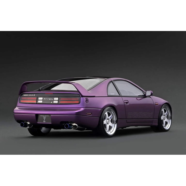 Ignition-Model Nissan Fairlady 300 ZX Z32 2by2 RHD Purple Metallic