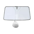 thumbnail image 2 of Parabrisas de coche, duradero, mantiene tu coche más fresco, plegable, accesorios interiores, cubierta protectora de parasol para sedán SUV Argenta revestida L shamjiam Protector de parasol, 2 of 8