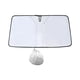 thumbnail image 1 of Protector de parasol plegable para parabrisas que mantiene la cubierta de su vehículo para SUV sedanes. Argenta revestida L, 1 of 9