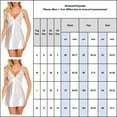 thumbnail image 3 of Gvmfive Women Sexy Lace Faux Satin Lingerie Sleepwear Babydoll Nightwear Dress, 3 of 3