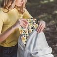 thumbnail image 5 of FORMRS 13-13.3 inch Laptop Sleeve Case Soft Carrying Quilted Computer Bag Cover, Beige Floral, 5 of 7