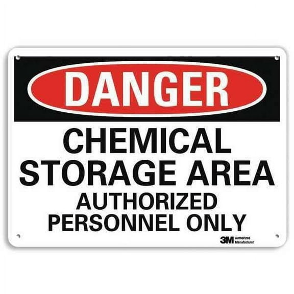 Lyle Danger Sign,10 inx14 in,Plastic U3-1166-NP_14X10
