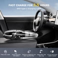 thumbnail image 3 of Silbingan Mini Vacuum Cleaner Cordless Handheld, Rechargeable Portable Car Vacuum with LED Light, Small Lightweight Hand Vacuum for Home, Pet Hair, Dust, Sofa, USB Charging, 3 of 7