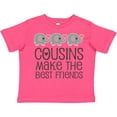 thumbnail image 3 of Inktastic Cousins Make the Best Friends Boys or Girls Toddler T-Shirt, 3 of 5
