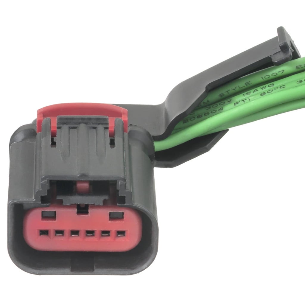 KarParts360 For Lincoln LS 2003 2004 2005 2006 Electrical Connector | Plastic | Metal Contact Terminal | Blade Terminal | Oval Connector | Replacement For 3U2Z14S411FJAC, 3U2Z14S411FJAA