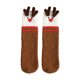 thumbnail image 2 of Calcetines de Navidad - Calcetines térmicos de forro polar con bolas de Navidad para regalo, 1 par, de color sólido, engrosados para la comodidad invernal, 2 of 3